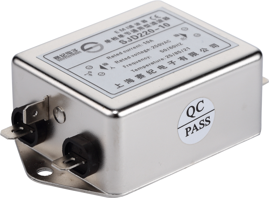 賽紀(jì)電子SJD220-20A單相單線(xiàn)單節(jié)電源濾波器